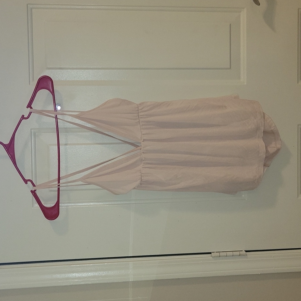 Free People, Women's Medium,  Pink (Peach), Lowcut Top